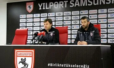 Samsunspor teknik direktör Ertuğrul Sağlam: Önemli 2 puan kaybettik