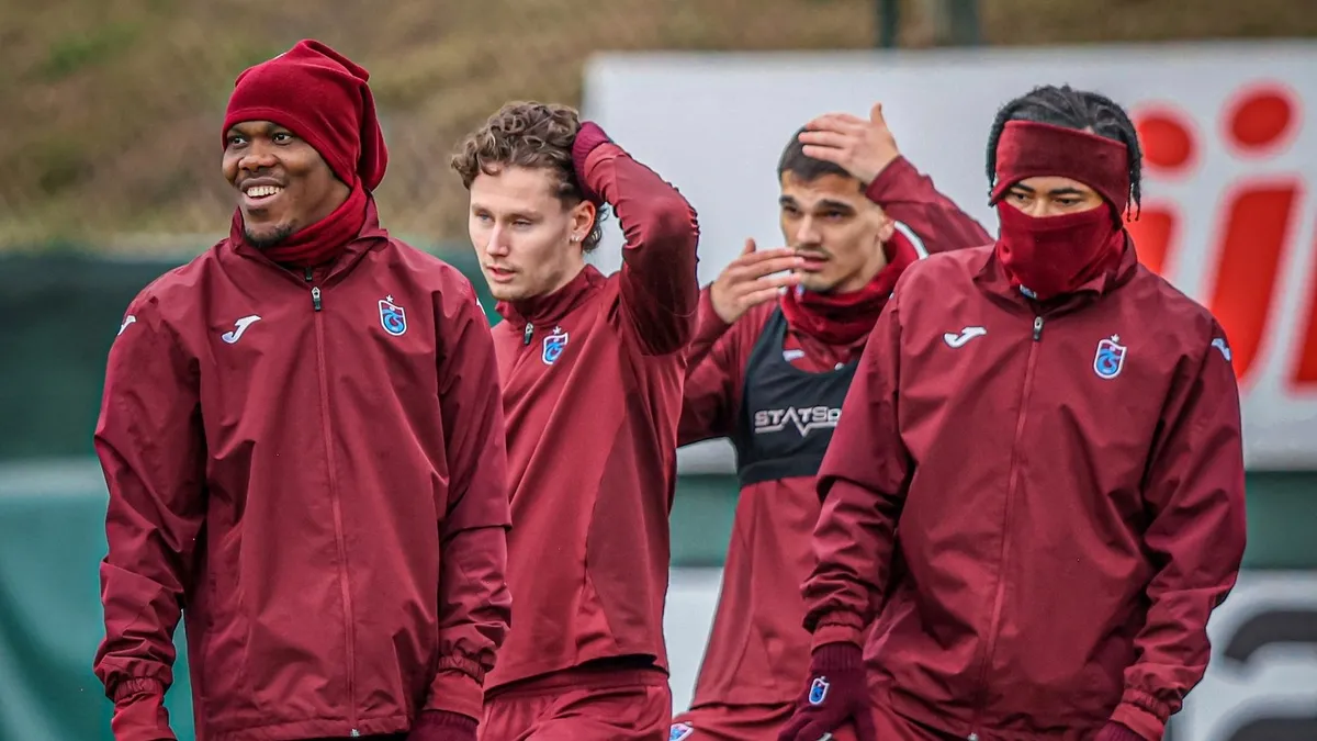 Trabzonspor, Fenerbahçe maçı hazırlıklarını sürdürdü