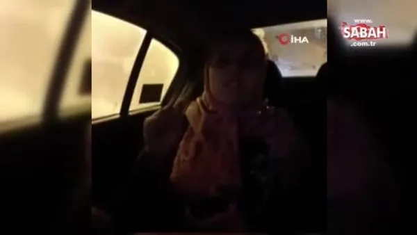 Taksimetre ücretini beğenmeyen yolcu, taksiciyi çileden çıkardı | Video