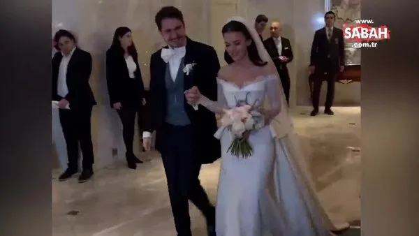 Perihan Savaş'ın oğlu Savaş Zafer ile Melis Ketenci bugün evlendi! İşte düğünden ilk kareler! | Video