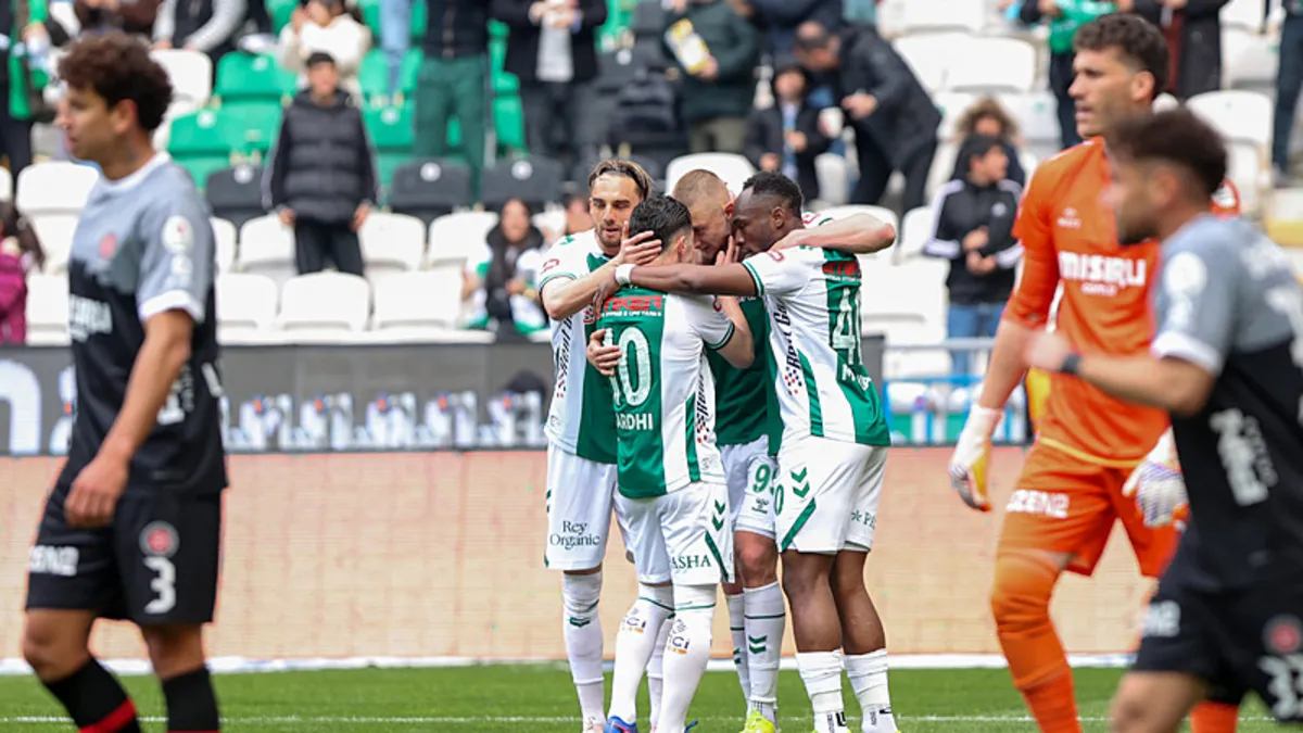 Konyaspor 3 puana 3 golle ulaştı! Konyaspor 3 puana 3 golle ulaştı!