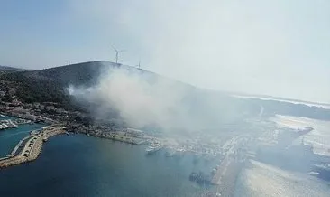 İzmir’de orman yangını