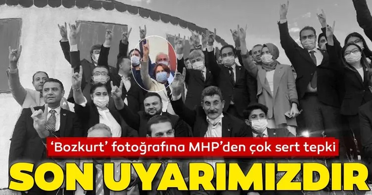 SON DAKİKA HABERLERİ: İYİ Partililerin ’Bozkurt’ fotoğrafına MHP’den çok sert tepki: Son uyarımızdır...