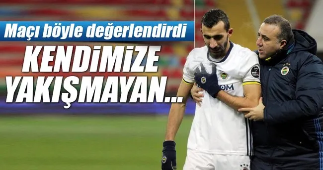 Mehmet Topal: Özür dileriz, söylenecek bir şey yok