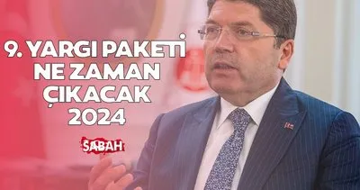 9.YARGI PAKETİ SON GELİŞMELERİ! Bakan Tunç açıkladı! 4-4 ceza indirimi, genel af...  9. Yargı Paketi ne zaman çıkacak?