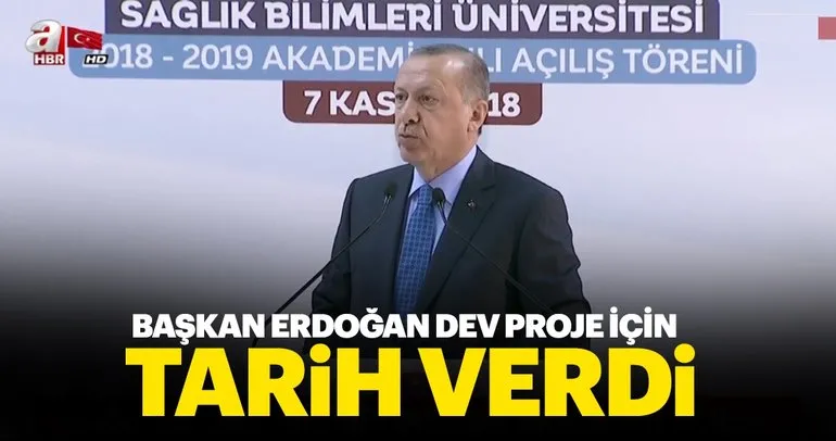 Başkan Erdoğan: Bilkent şehir hastanesi Aralık’ta açılacak