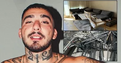 Rapçi Uzi hakkında şoke eden iddia! 4 aylık kirasını ödemeden kaçtı... Ev sahibi evin halini paylaşarak isyan etti!