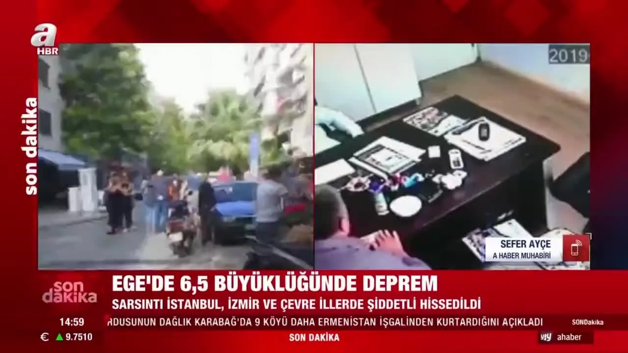 son dakika izmir de 6 6 buyuklugunde deprem deprem bolgesinde ilk goruntuler video videosunu izle son dakika haberleri
