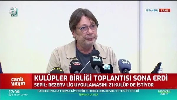 Mehmet Sepil'den rezerv lig açıklaması!