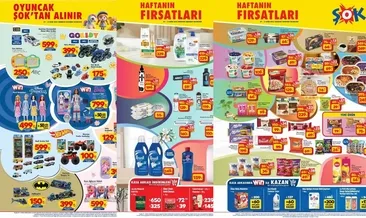 ŞOK AKTÜEL 7-13 EKİM FIRSATLARI! ŞOK aktüel kataloğu: Epilasyon cihazı, buharlı ütü, katı meyve sıkacağı