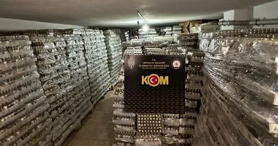 Antalya'da kaçakçılık operasyonu #antalya