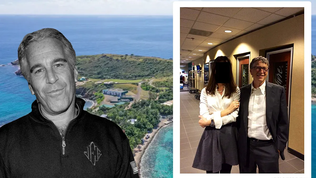 Epstein’in istismar adasından yeni görüntüler! Bill Gates de poz vermiş Epstein’in istismar adasından yeni görüntüler! Bill Gates de poz vermiş