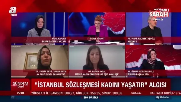 AK Parti Genel Başkan Yardımcısı Dr. Fatma Betül Sayan Kaya: Ankara Sözleşmesi hazırlıyoruz | Video