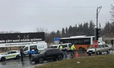 Otobüs otomobile çarptı! 1 ölü, 1 yaralı