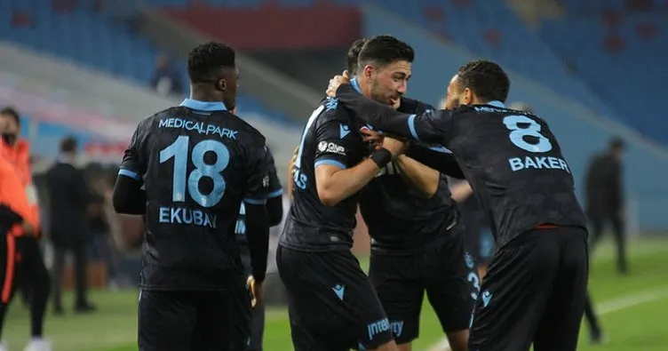 Son dakika! Trabzonspor 3 puanı tek golle aldı ve galibiyet serisini devam ettirdi!