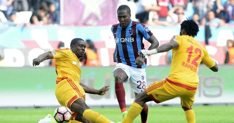 Trabzonspor: 2 - Kayserispor: 3 Maç sonucu
