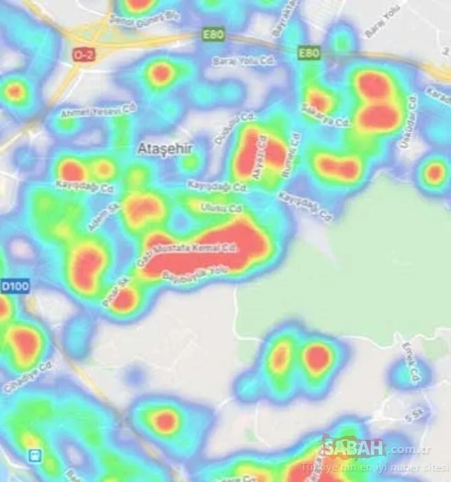 SON DAKİKA: İstanbul ilçe ilçe corona virüsü risk vaka dağılımı haritası yayınlandı! Hayat Eve Sığar uygulaması ile İstanbul’da koronavirüs vaka risk dağılımı haritası ve son durum!