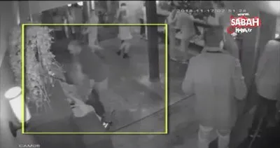 Gece kulübünde dans ederek çanta çaldı...Hırsızlık anları kamerada