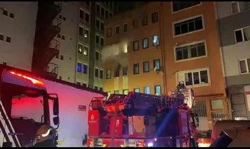 Şişli’de 5 katlı binada yangın: 1 yaralı