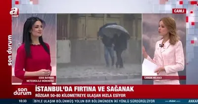 İstanbul’da sağanak yağmur ne kadar sürecek? İstanbul’da fırtına ile ilgili flaş açıklama | Video