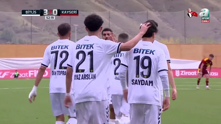 GOL | Bitlis 1916 3-0 Kayserispor