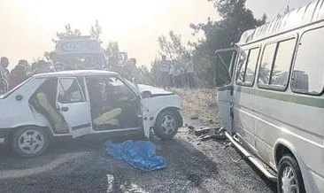 Manavgat’ta kaza 3 kişi yaralandı