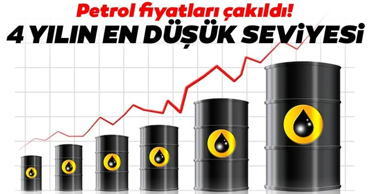 Petrol fiyatları 4 yılın en düşük seviyesine indi!
