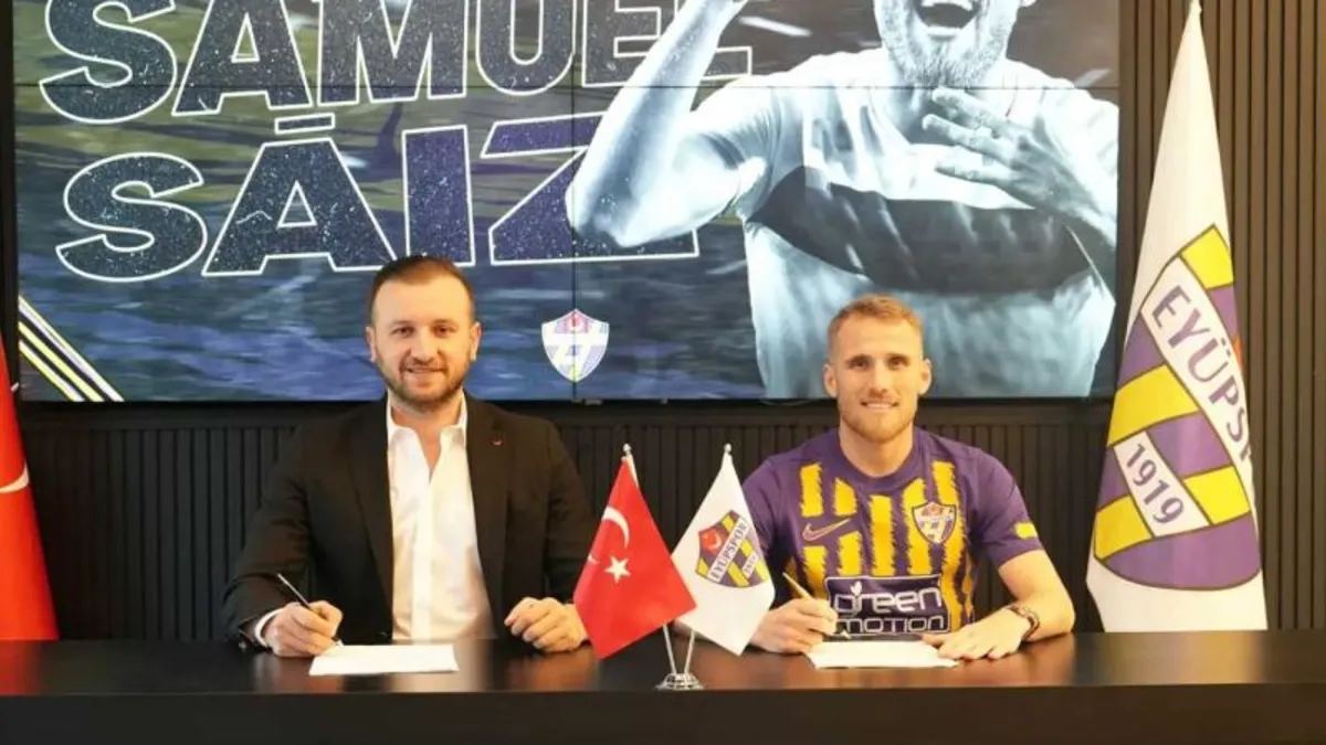 Eyüpspor’da Samu Saiz ile yollar ayrıldı Eyüpspor’da Samu Saiz ile yollar ayrıldı
