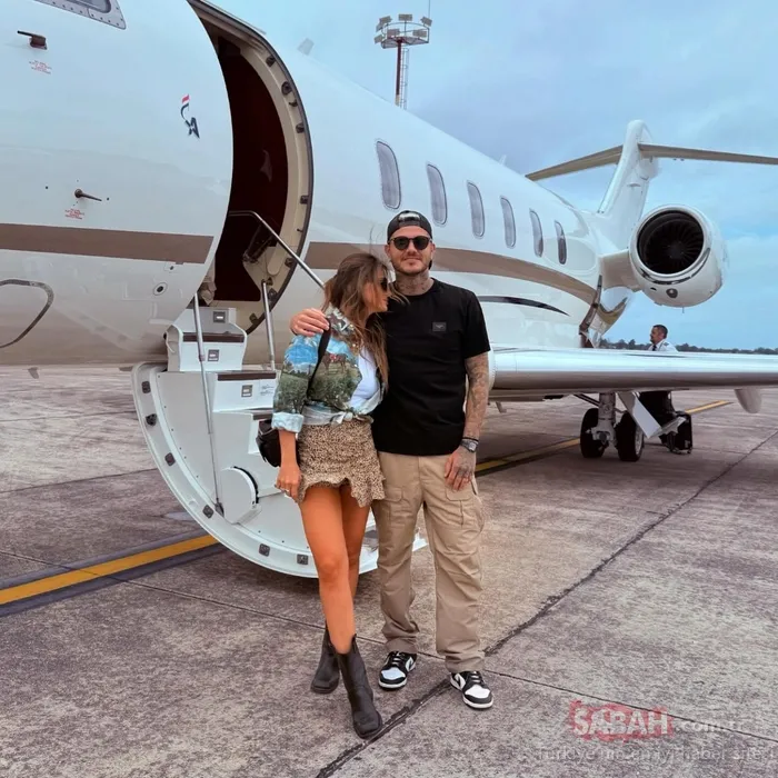 ‘Wanda Nara tarih oldu!’ Mauro Icardi yeni aşkını yanından hiç ayırmıyor!