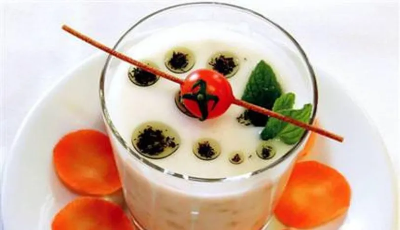 Naneli Soğuk Buğday Çorbası Tarifi