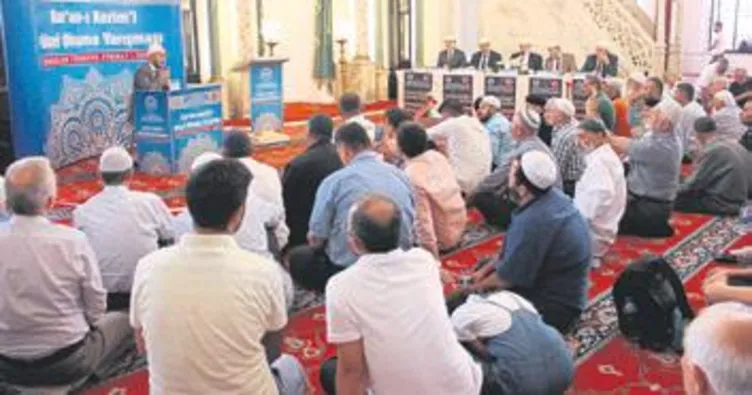 Kur’an-ı Kerim yarışması yapıldı