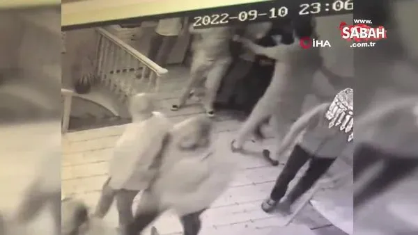 Ünlü restoranda silahlı “fasıl” kavgası kamerada! Fenerbahçe tribün liderinin başında şişe kırdılar | Video