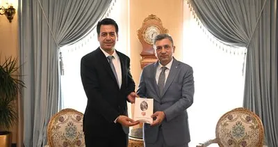 TSKGV Alanya Şube Başkanı Özdemir’den Vali Şahin’e ziyaret