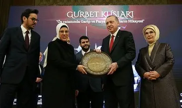 Erdoğan, Gurbet Kuşları belgeselinin galasına katıldı