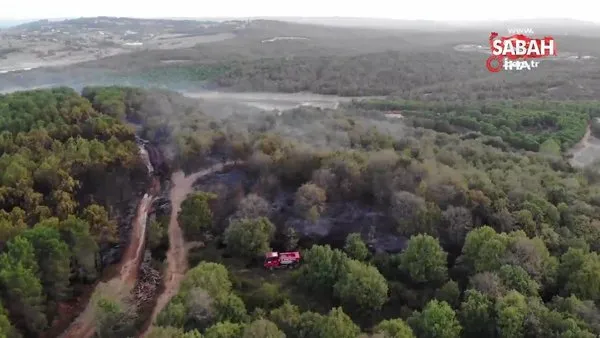 İstanbul Pendik’te yangının tahribatı gün ağarınca ortaya çıktı | Video