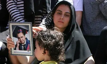 Şehit babaya son bakış