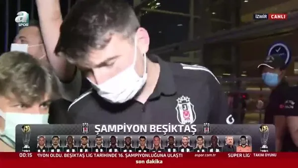 Beşiktaşlı Ersin Destanoğlu ve Rıdvan Yılmaz'dan şampiyonluk sözleri!