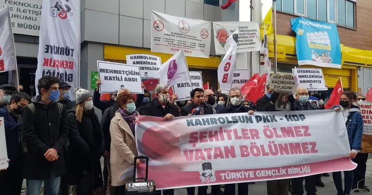 İzmir’de PKK’yı protesto eylemi