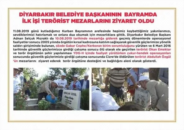 İçişleri Bakanlığı açıkladı! İşte HDP'li Diyarbakır, Van ve Mardin Büyükşehir Belediye Başkanlarının görevden alınma gerekçeleri