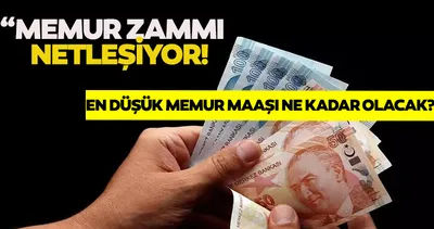 MEMUR ZAMMI HESAPLAMA TABLOSU! Memur maaş zammı ne kadar olacak? Polis, öğretmen, hemşire, doktor...