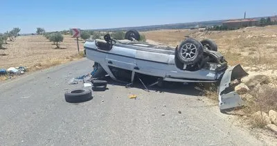 Birecik'te feci kaza! Tekerlekleri kopan araç takla attı: 2 yaralı #sanliurfa