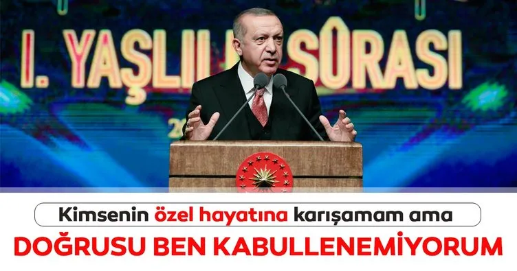 Başkan Erdoğan Ankara’da Yaşlılık Şûrasında konuştu: Asıl aklımız buruştuğunda yaşlanırız