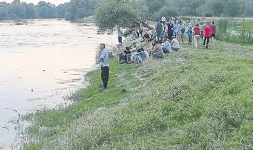 Balık avladığı nehirde kayboldu