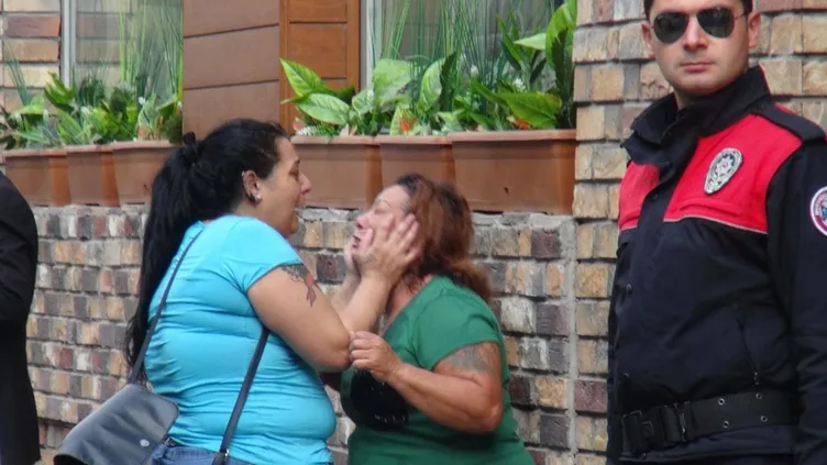 Masaj salonunda arbede