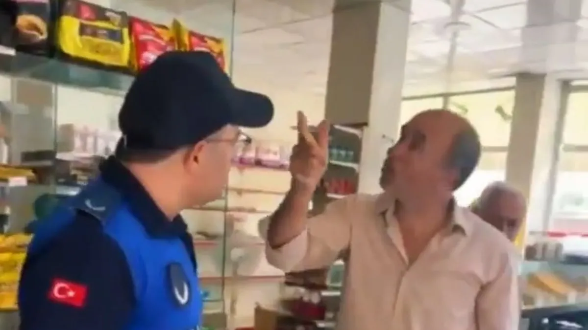 Tarihi geçmiş ürün satan esnaf zabıtaya tehditler yağdırdı: Seni vurmazsam namussuzum!