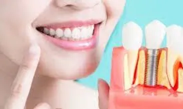 Lazer destekli implant ile daimi diş