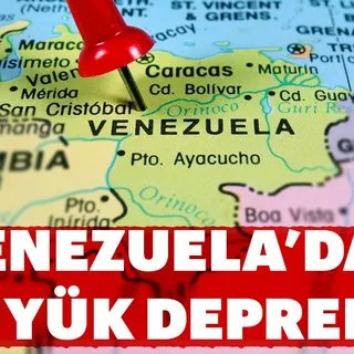 Venezuela'da büyük deprem