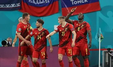 Belçika, Rusya’yı rahat geçti! Lukaku 2 golle fark yarattı...