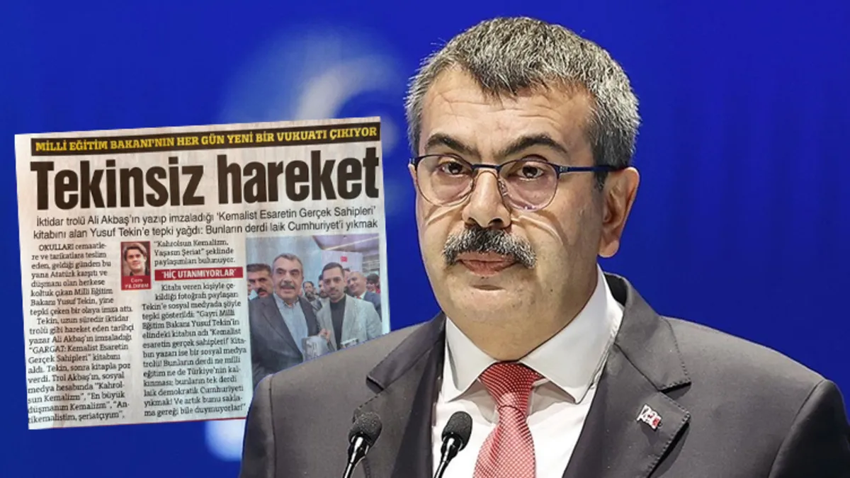 Sözcü’den Milli Eğitim Bakanı Yusuf Tekin’e itibar suikastı! Gerçekler ortaya çıktı Sözcü’den Milli Eğitim Bakanı Yusuf Tekin’e itibar suikastı! Gerçekler ortaya çıktı
