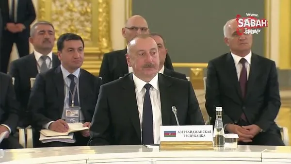 Aliyev, Putin ve Paşinyan arasındaki üçlü görüşme Moskova’da başladı | Video